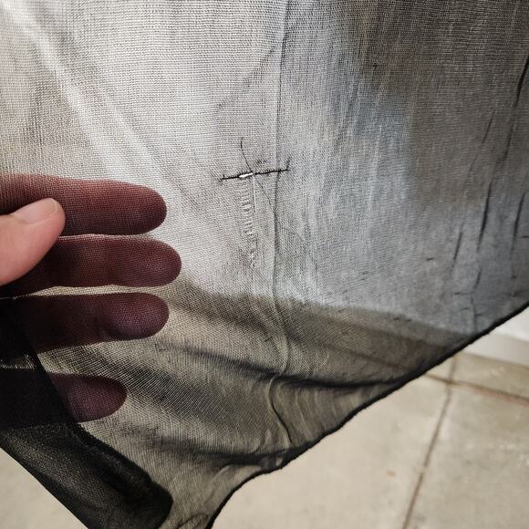 CALIFORNIA CONCEPTS VTG Black Pink Goth Whimsigoth Dark Fairycore Maxi Dress 6 - Picture 5 of 10